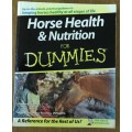 HORSE HEALTH & NUTRITION for DUMMIES AUDREY PAVAI KATE GENTRY-RUNNING SOFTCOVER