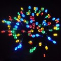 SOLAR POWER Colourful LED String Fairy Lights (2 mode 50 LED) (In Stock)