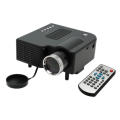 Mini LED Projector with LCD Image System HDMI LED projector/Support computer TV USB SD