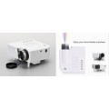 Mini LED Projector with LCD Image System HDMI LED projector/Support computer TV USB SD