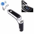 CARS7- BLUETOOTH CAR CHARGER WITH DIGITAL DISPLAY FOR MOBILE PHONE