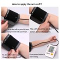 LCD Upper Arm-type Cuff Fully Automatic Digital Blood Pressure Monitor