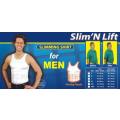Slim 'n Lift Vest, Slimming vest for Men (Black),Size L,XL,XXL