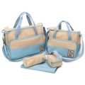 Multifunctional Baby Changing Diaper Handbag 5 Piece Set
