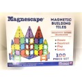 Magnescape 100pc Magnetic Tile Toy Set - Hardly Used in Retail Box