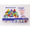 Magnescape 100pc Magnetic Tiles Building Toy Set - Brand New
