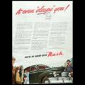 NASH (CAR) ADVERT. 1946. Authentic. 70 Years Old. 35 x 27 cm.