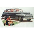 MERCURY (CAR) ADVERT. 1946. Authentic. 70 Years Old. 35 x 27 cm.