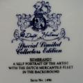 3 DELFT COLLECTOR`s LIMITED EDITION PLATES. Oude Molen Dutch History Series.  (3 auctioned in 1 lot)