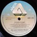 The Alan Parsons Project  STEREOTOMY. LP album (NM/NM) 1985. SA Release. Art / Progressive Rock.