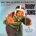 The Jock Strapp Ensemble - WHY WAS HE BORN ... RUGBY SONGS. 33 rpm. 12` vinyl LP. (NM/VG+). UK.