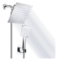 Shind 215mm Rainfall Shower with 215mm Shower Head Combo - Sliver HIGH QUALITY