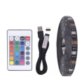 5M USB TV RGB LED 5050 Strip Light 16 Colours With Remote Control