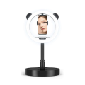 Live Fill Ring Light with Retractable Broadcast Stand