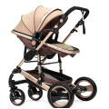 Baby Stroller 2 in 1 Belecoo Travel System - Khaki