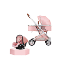 3 IN 1 BABY Stroller with Car Chair - Pink NEW GOOD QUALITY