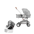 High Landscape 3 in 1 Baby Stroller Pram - Grey EXCELLENT QUALITY