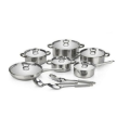 Optic Stainless Steel Cookware Set-15 Piece