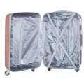 3 Piece Hard Outer Shell Luggage Set 28 inch - Rose Gold