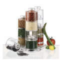 Spice Tower Stacking Bottles With Sifter Lids - Set Of 6