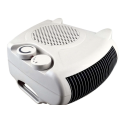 Vertical Horizontal Fan Heater - White