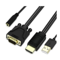 HDMI To VGA and Audio Converter