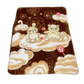 Baby large mink blanket - Brown