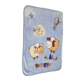 Baby Large Mink Blanket - Blue Sheep