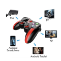 Wireless Bluetooth Gamepad Controller Joystick For Android - PS3 - RED