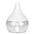 Ultrasonic Aroma Humidifier Liquid Shape Rechargeable Diffuser With Colour Changing LED