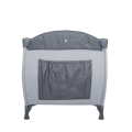Baby Centre Travel Cot With Folding Mattress - Grey