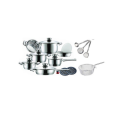 21-Piece Limited Edition Stainless Steel Induction Ready Cookware Set