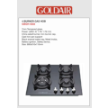 Goldair 4 burner gas glass hob. Model number GBGH-4002 SEALED BRAND NEW