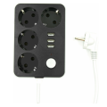Safety Usb Input Extension 4 Socket High Quality