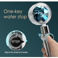 Turbo Fan Shower Mixer - Water Saving Shower Rose Head