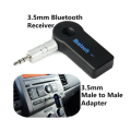 Bluetooth V3.0 Wireless Stereo Audio Receiver 3.5mm Handsfree Car AUX