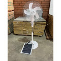 JAIGENG 16` Height Adjustable Rechargeable Solar Fan With Solar Panel and Charger