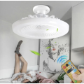 Home Ceiling Remote Control Fan Light E27 Lamp All-In-One Fan Light