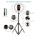 12` Ring Light with 210 Cm Extendable Tripod Selfie Ring Light