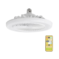 360 Rotation LED Ceiling Light With Fan 6500K