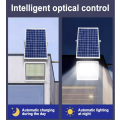 100w  Solar Flood Light Ultra Brightness Waterproof Overnight  Light With Remote Control