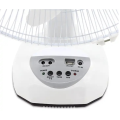 Condere 16` Rechargeable Solar Fan with Built in light and 2 Light Bulbs and a Solar Panel
