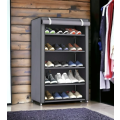 5 TIER Multilayer Simple Fabric Shoe Cabinet, Shoe Rack - New