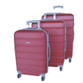 Begin Again - 3 Piece Luggage set Big size - Red