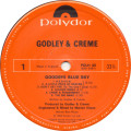 Godley and Creme - Goodbye Blue Sky LP