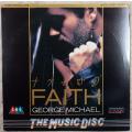 George Michael - Faith LASERDISC (12` single sided NTSC, video clips)