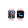 Apple Watch Series 9 41mm Aluminum Case with Pink Sport Band (GPS)