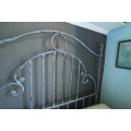 Hand made wrought iron 3/4 bed set