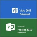 Microsoft Visio Pro 2019 Microsoft Project Pro 2019  Combo deal