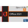 Microsoft Office 2021 - Genuine Lifetime 25 Digit License  - Online activation